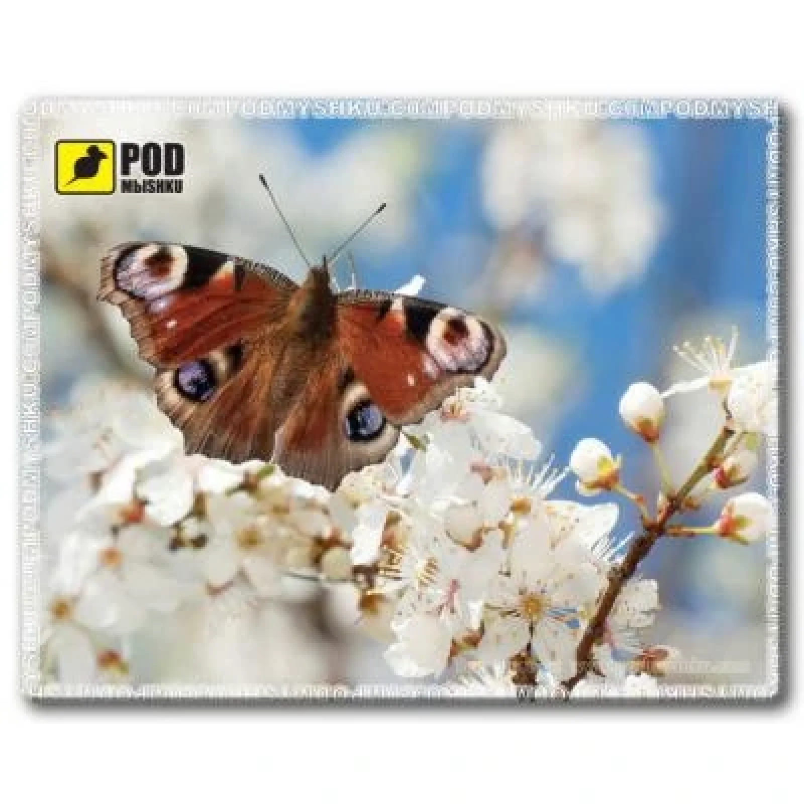 Килимок для миші PodMishkou Весна-Метелек UA