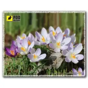 Килимок для миші Podmyshku Весна-Крокуси UA
