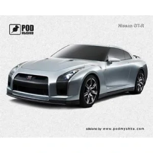 Килимок для миші Podmyshku Nissan GT-R UA