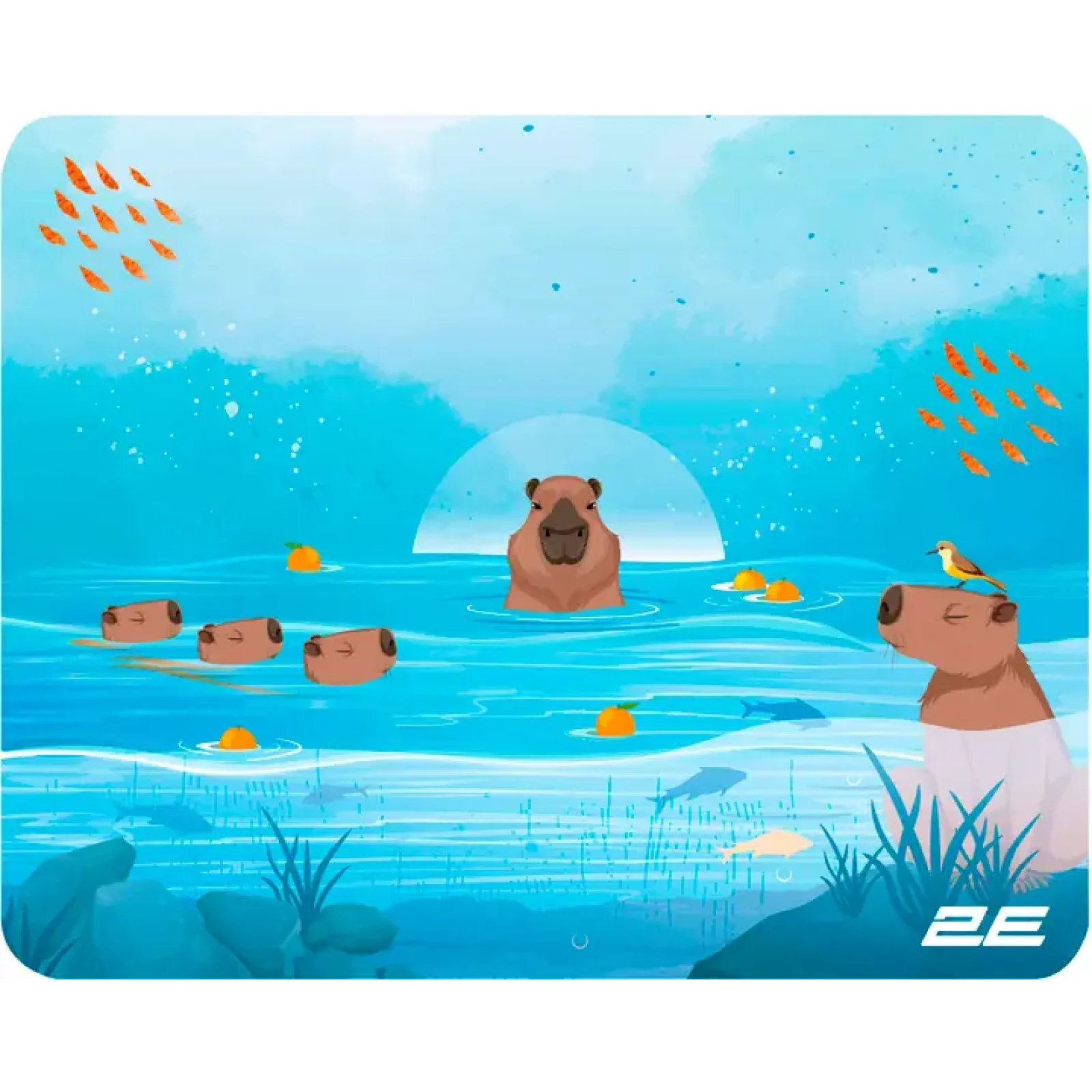 Игровая поверхность 2E Capybarra S Blue (2E-PAD-S-CAPY-BLUE) UA