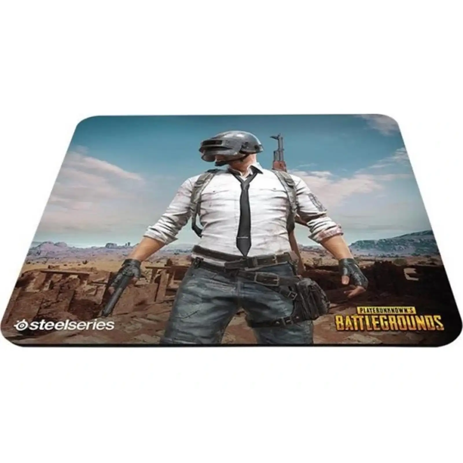 Ігрова поверхня SteelSeries QcK+ PUBG Miramar Edition (63808) UA
