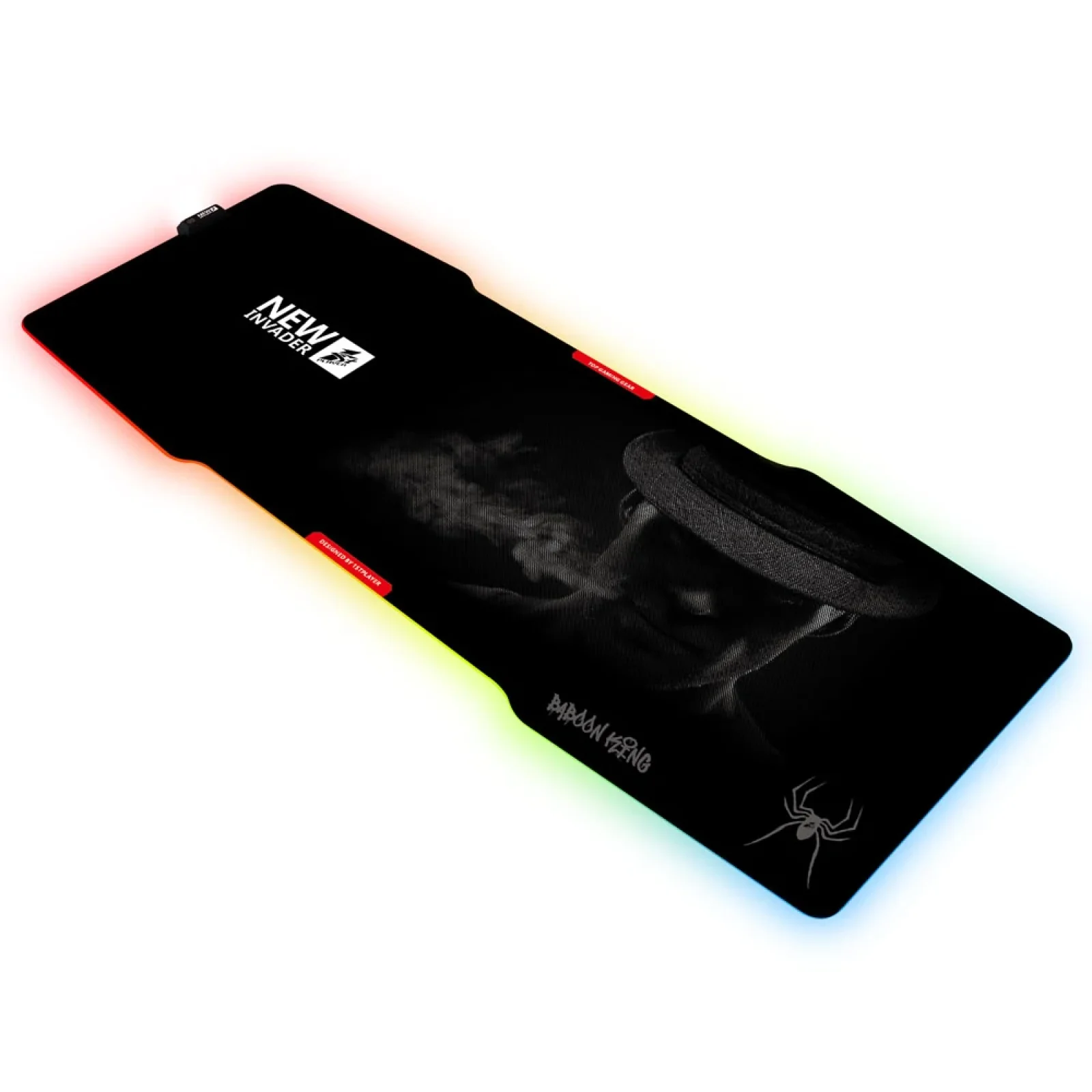 Килимок для миші 1stPlayer BK-39-RGB Black UA