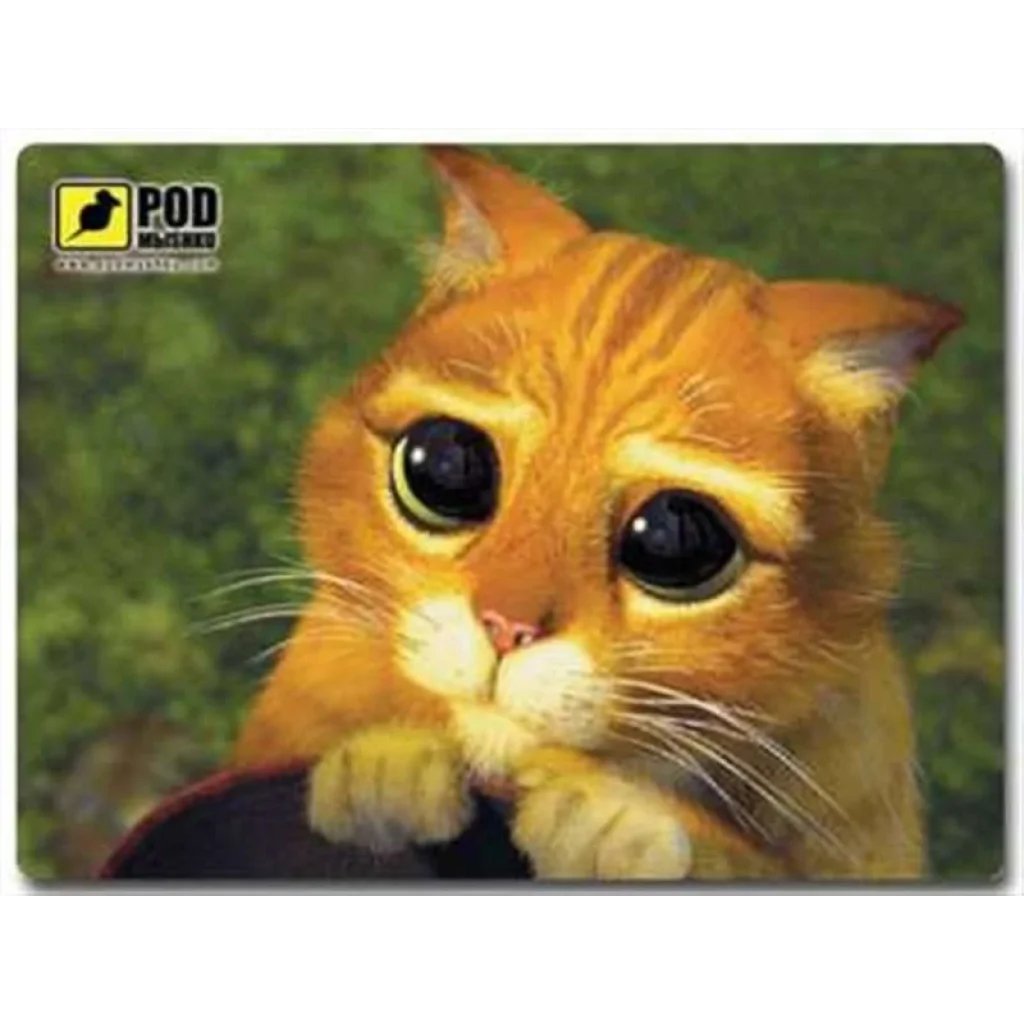 Килимок для миші Podmyshku Котик із м-фа Шрек, 0101059 UA