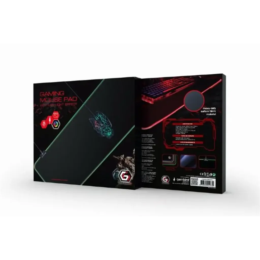 Игровая поверхность Gembird MP-GAMELED-L UA