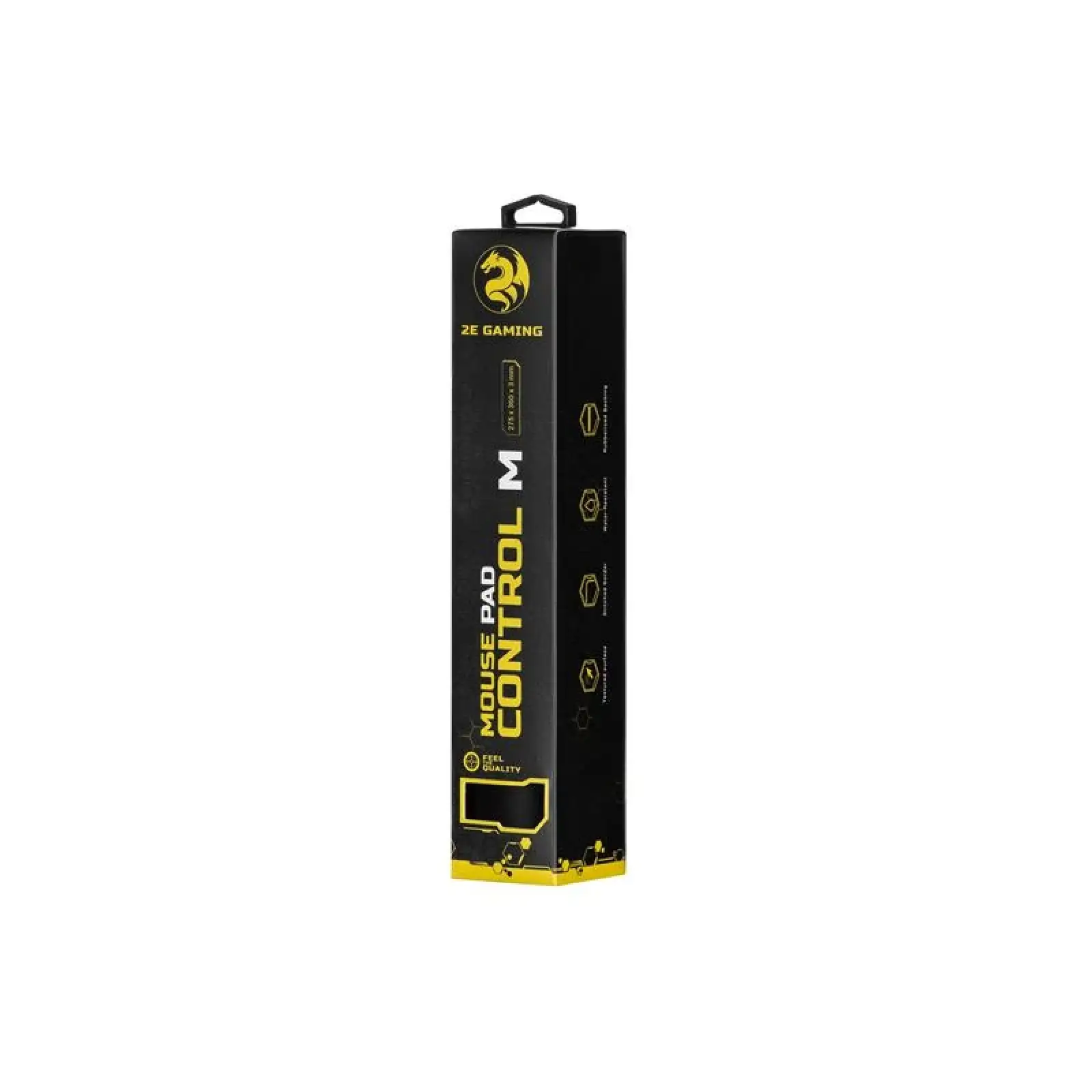 Ігрова поверхня 2E Gaming Mouse Pad Control M Black (2E-PG300B) UA