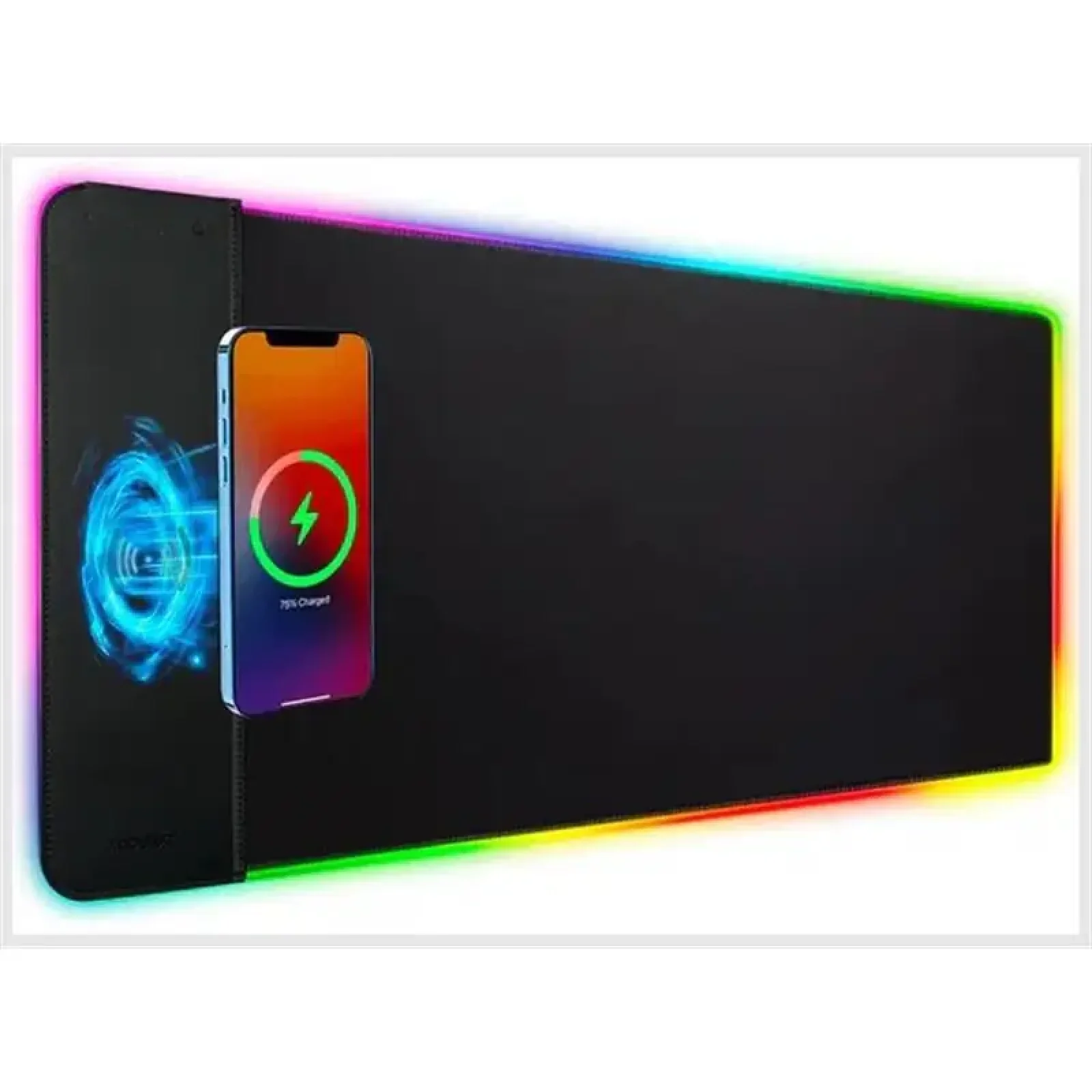 Коврик для мыши Choetech (T543-F) RGB Illuminated 15W Wireless Charging Mouse Pad UA