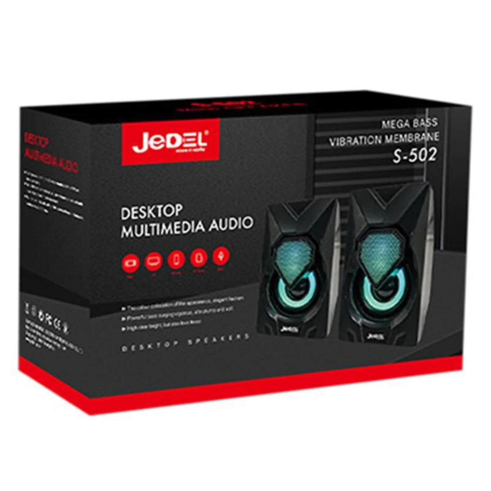 Акустическая система Jedel S-502 Black UA