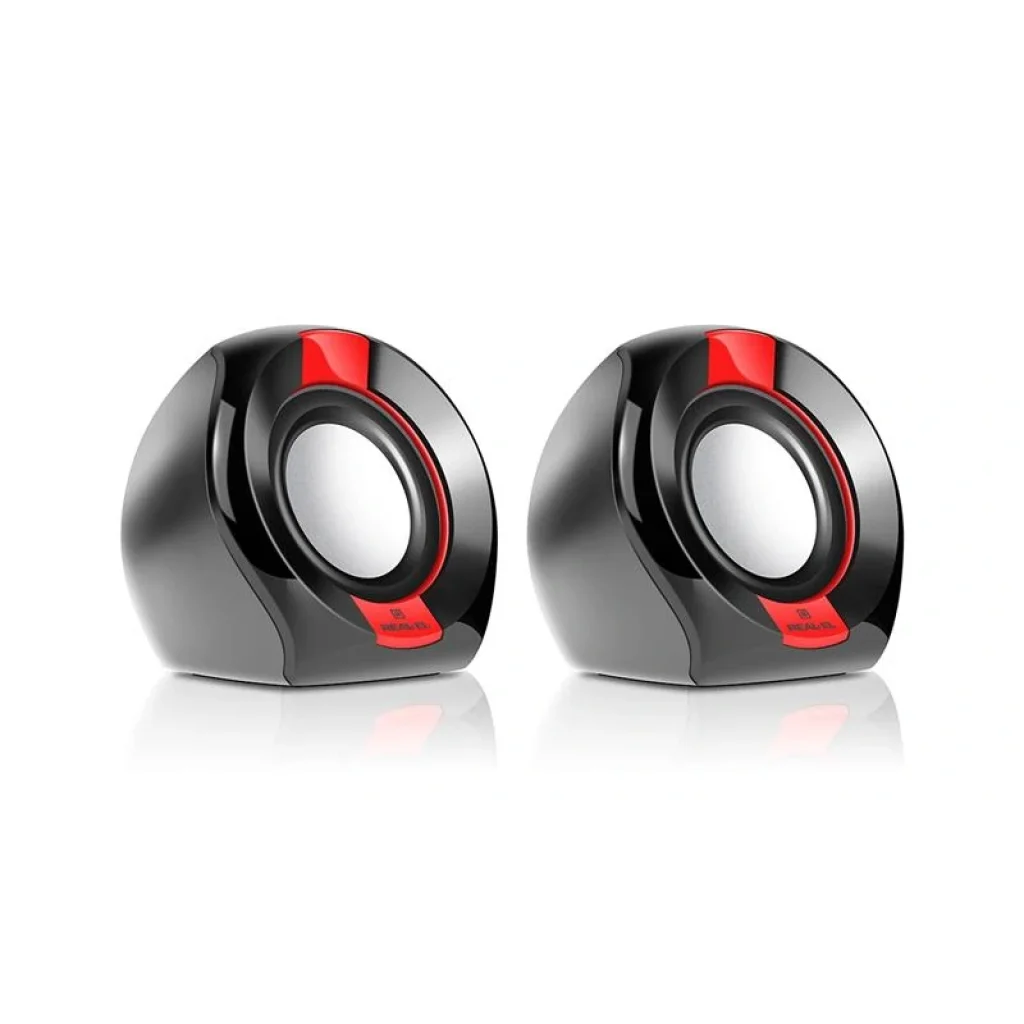 Акустическая система REAL-EL S-50 Black/Red, EL121100008 UA