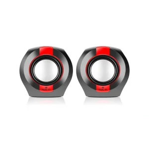 Акустическая система REAL-EL S-50 Black/Red, EL121100008 UA