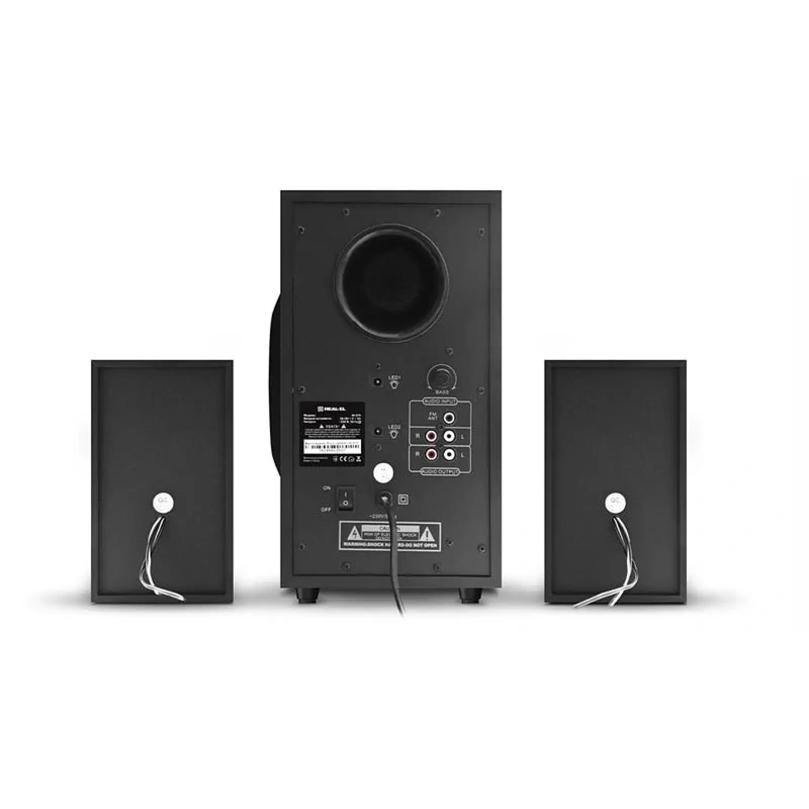 Акустична система REAL-EL M-570 Black, EL121300005 UA