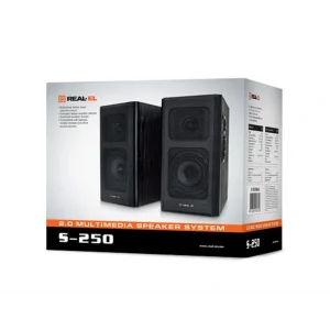 Акустична система REAL-EL S-250 Black, EL121000005 UA