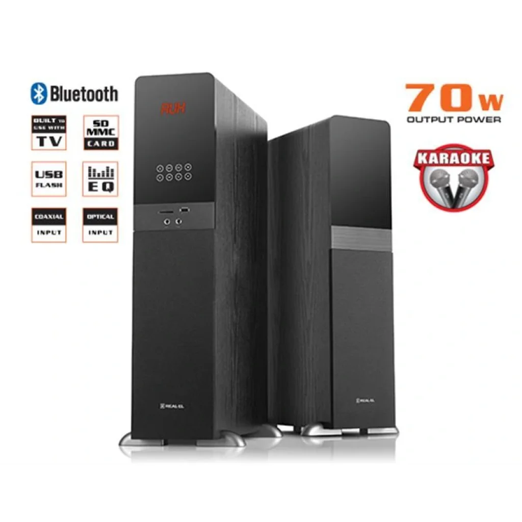 Акустическая система REAL-EL S-2030 Black, EL121200006 UA