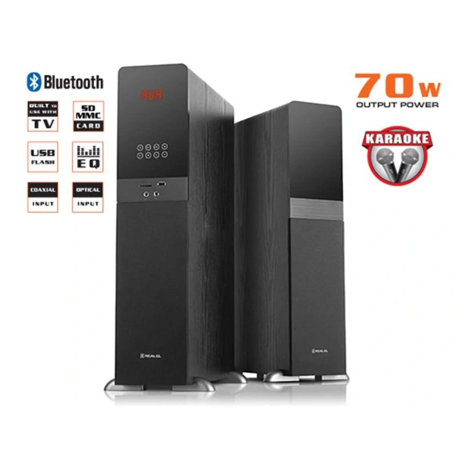 Акустична система REAL-EL S-2030 Black, EL121200006 UA