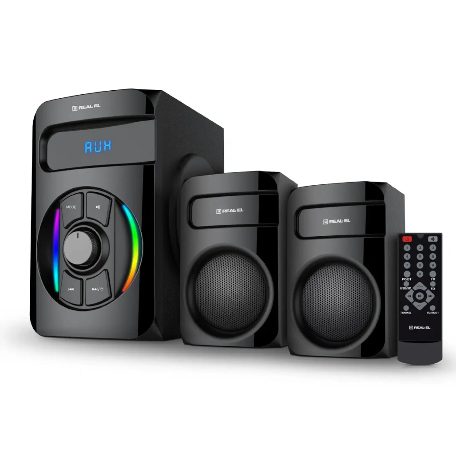 Акустична система REAL-EL M-375 Black, EL121300011 UA