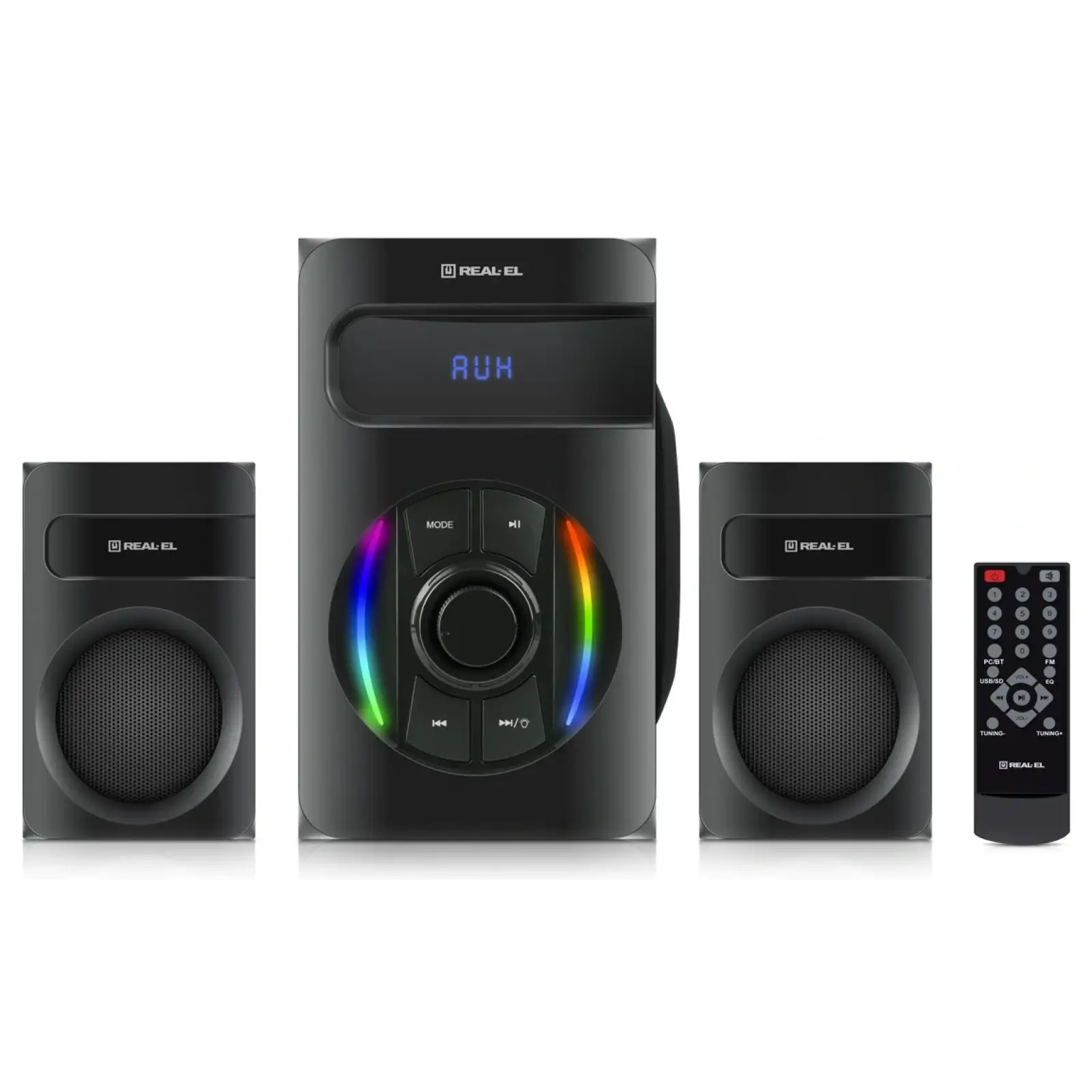 Акустична система REAL-EL M-375 Black, EL121300011 UA