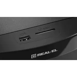 Акустична система REAL-EL M-375 Black, EL121300011 UA