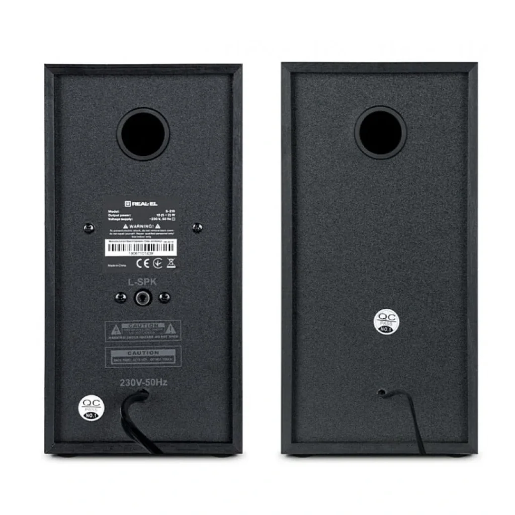 Акустична система REAL-EL S-219 Black, EL121200004 UA