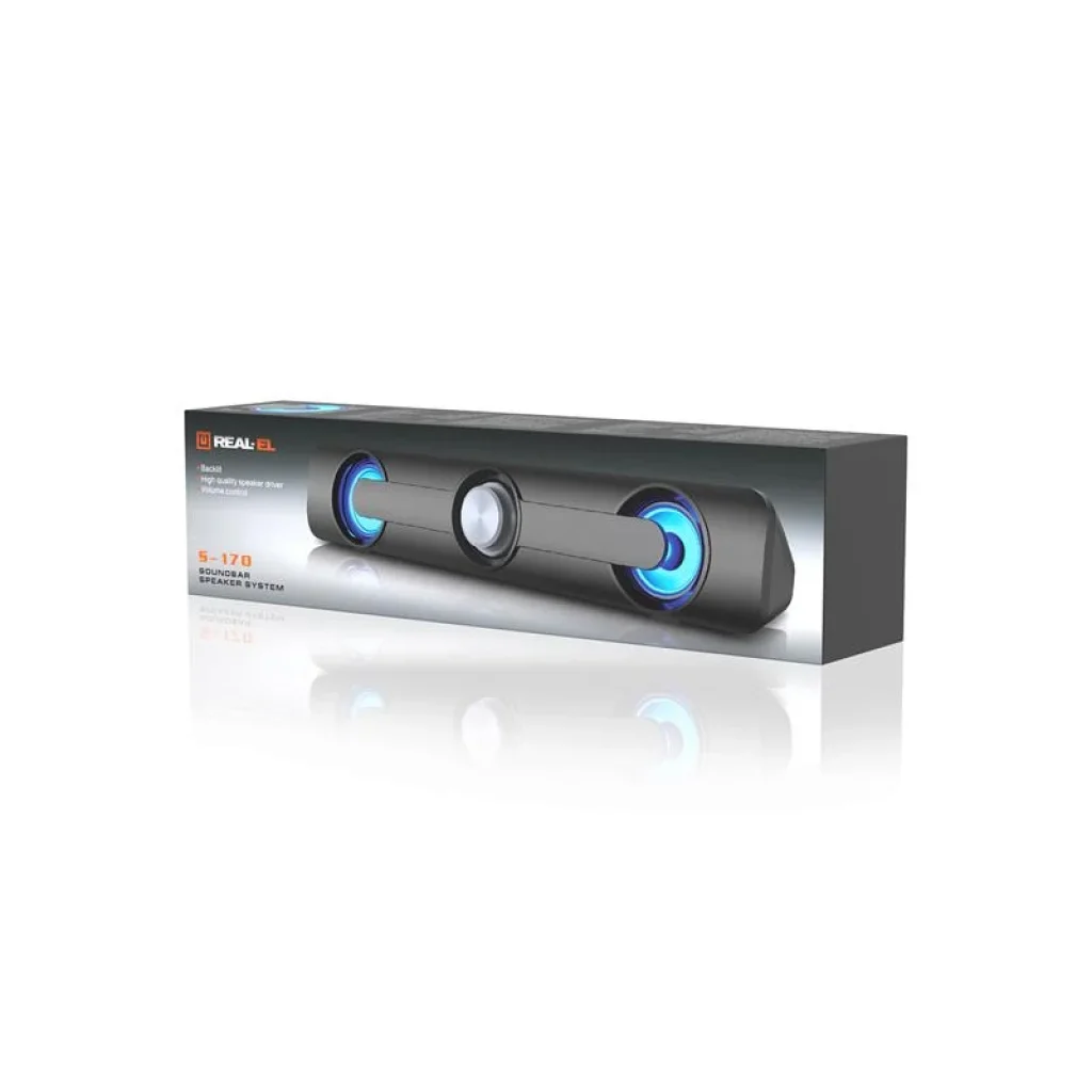 Акустическая система REAL-EL S-170 Black, EL121100013 UA