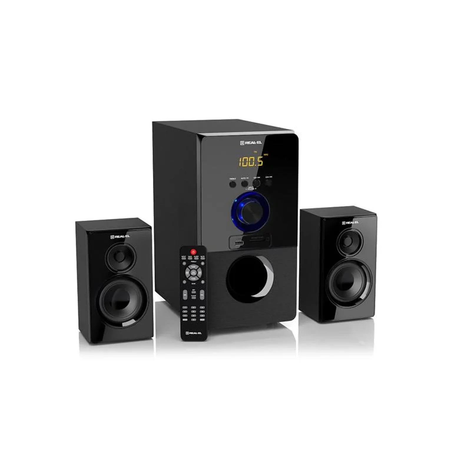 Акустична система REAL-EL M-555 Black, EL121300013 UA
