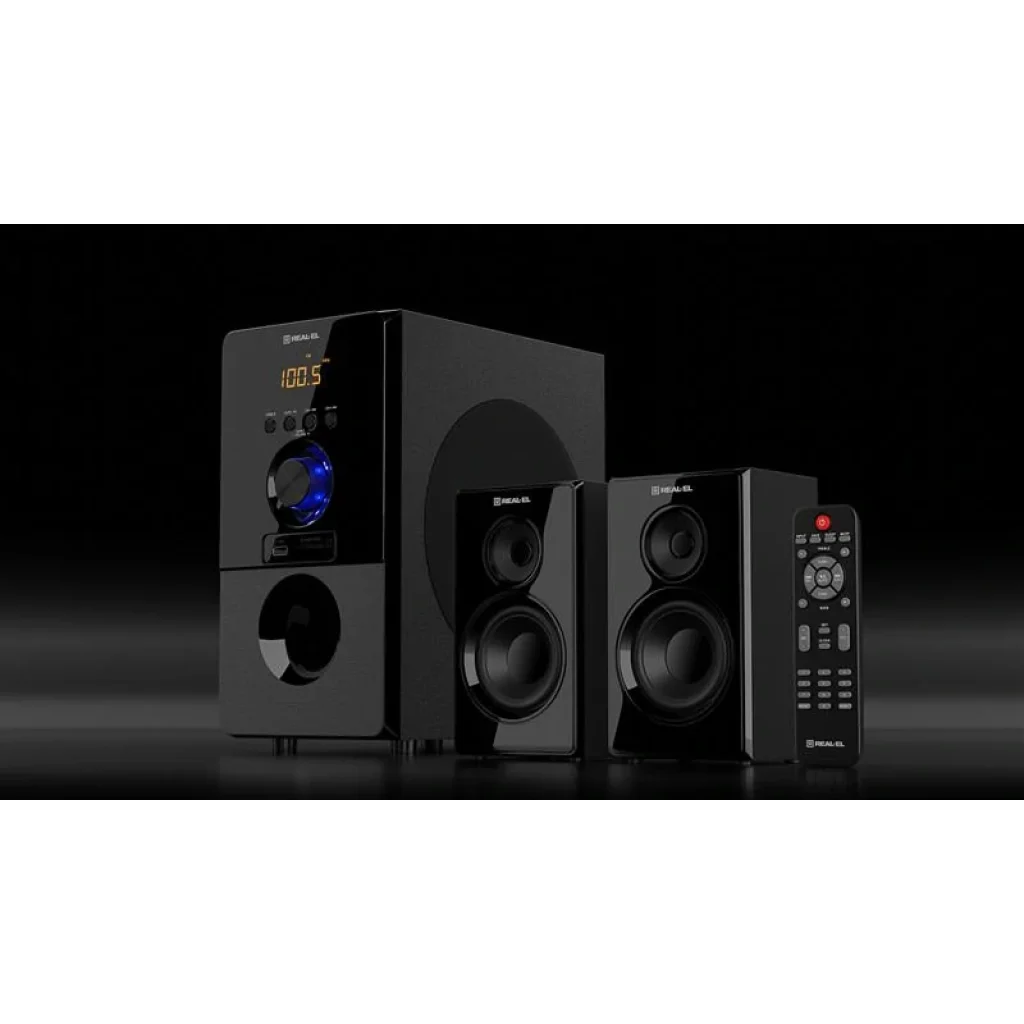 Акустическая система REAL-EL M-555 Black, EL121300013 UA