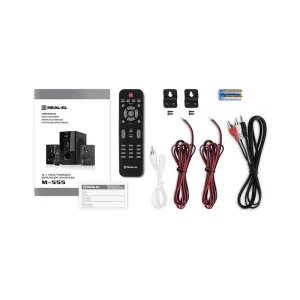 Акустическая система REAL-EL M-555 Black, EL121300013 UA