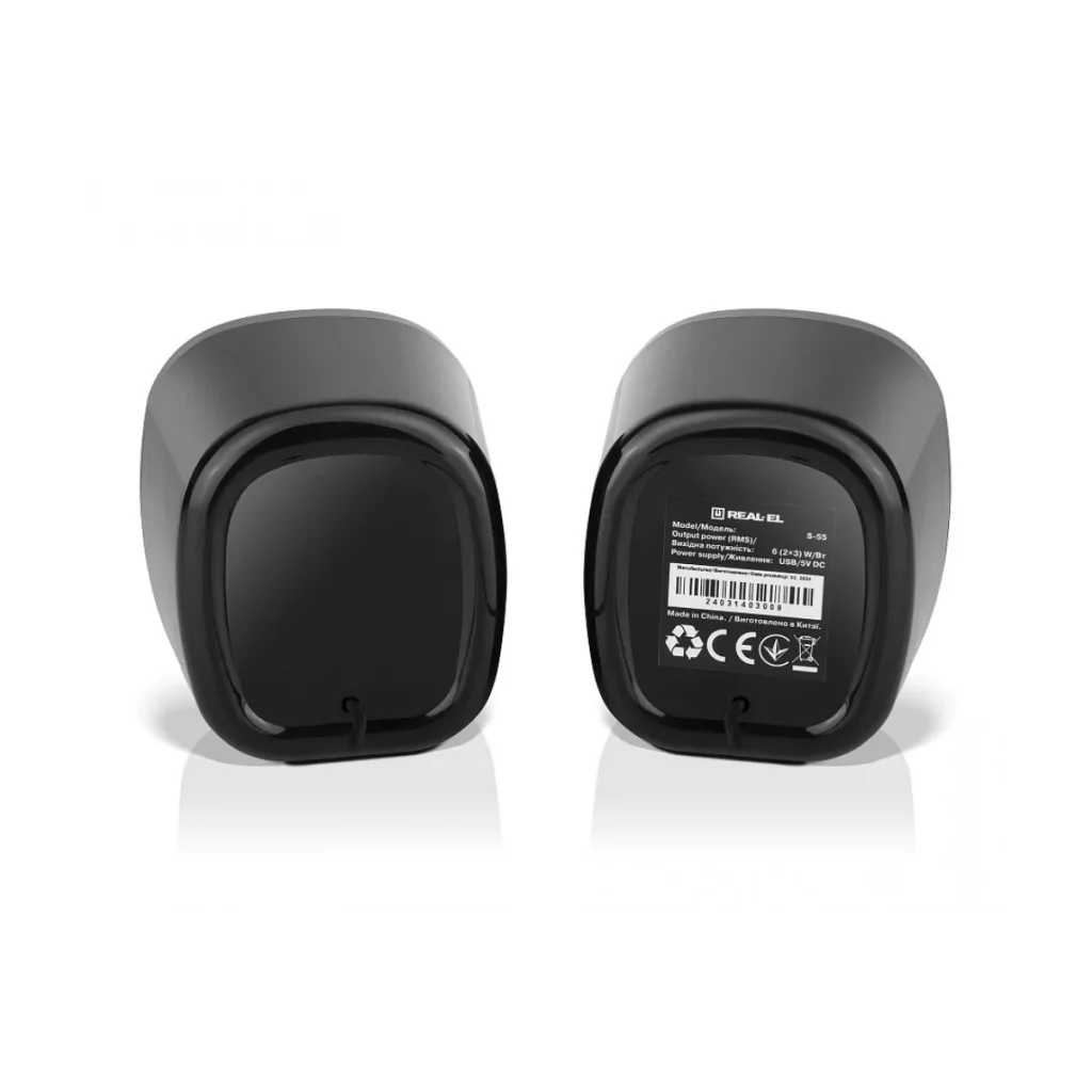 Акустична система REAL-EL S-55 Black, EL121100014 UA