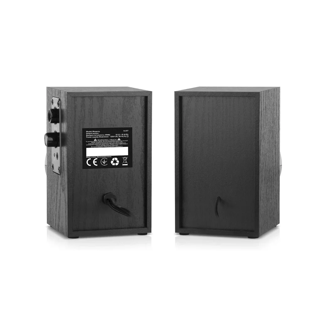 Акустична система REAL-EL S-217 Black, EL121200013 UA