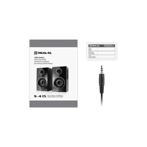Акустическая система REAL-EL S-415 Black, EL121200017 UA
