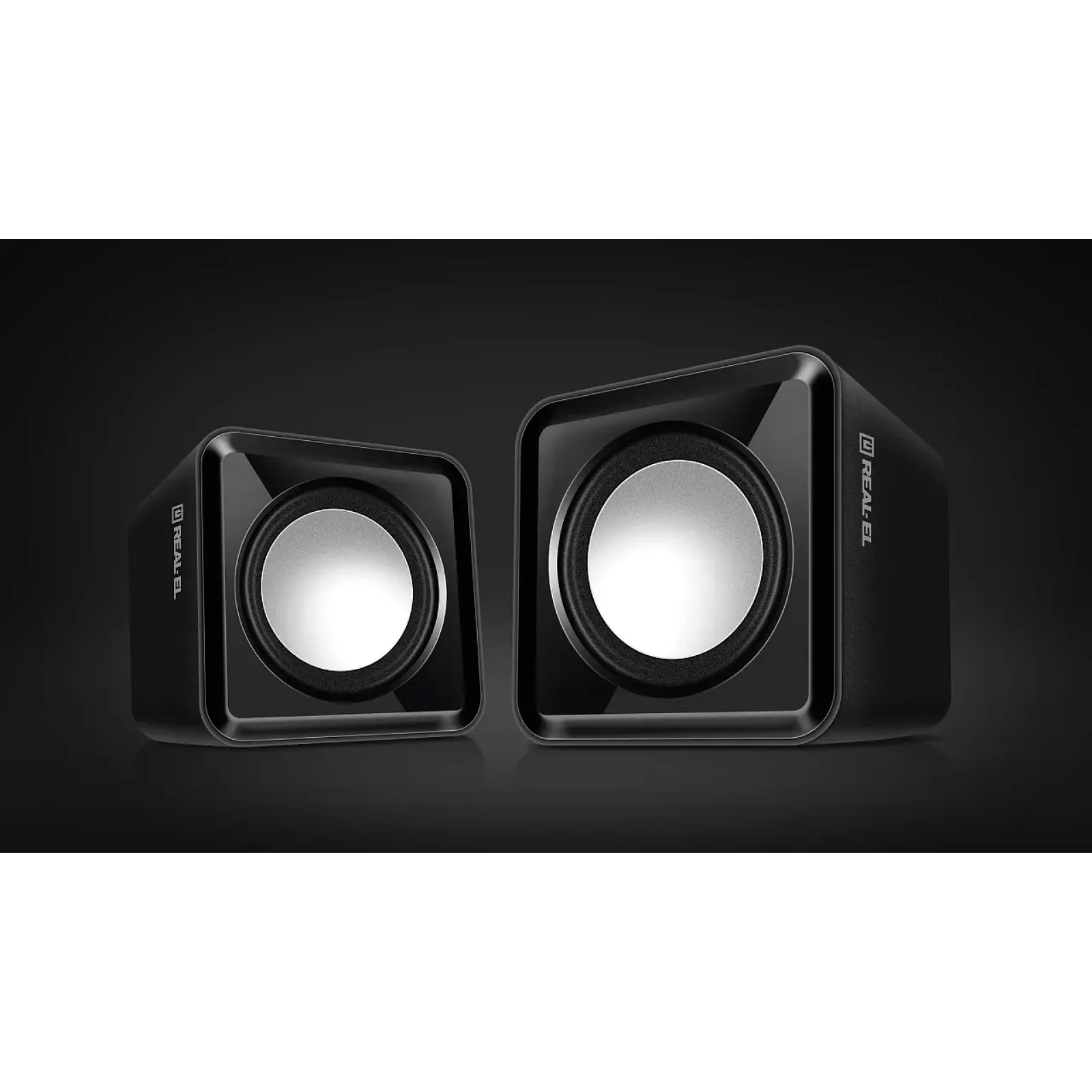 Акустична система REAL-EL S-10 Black UA