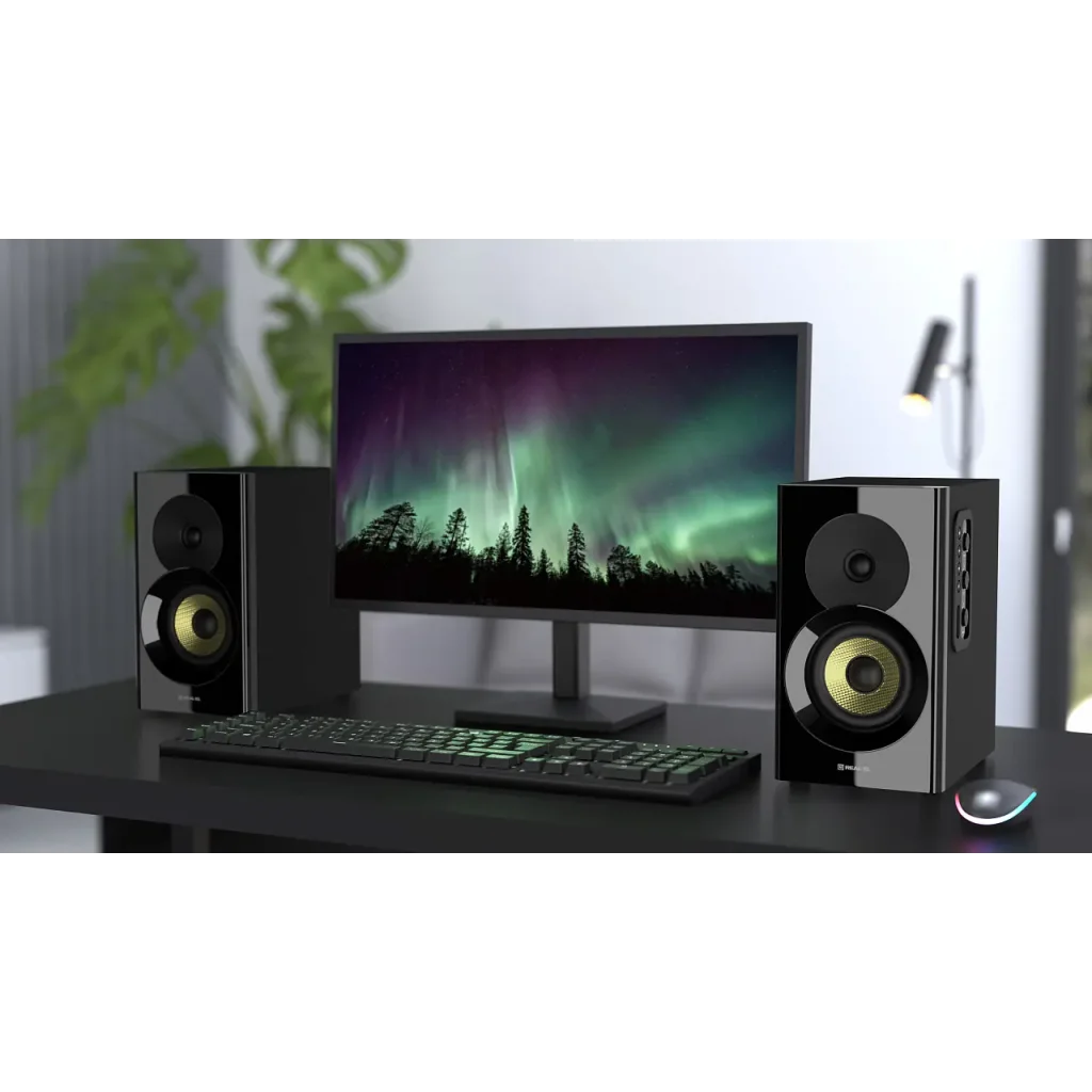 Акустическая система REAL-EL S-470 Black UA