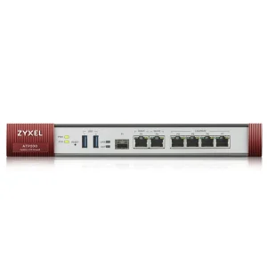 Міжмережевий екран ZYXEL ZyWALL ATP200 (ATP200-EU0102F) (2xGE WAN, 4xGE LAN/DMZ, 1хSFP, 2xUSB3.0, AP Controller (8/40), Sandbox и Botnet Filter, з підпискою Gold на 1 рік (повний UTM-функціонал, SecuReporter та управління 40 AP) UA