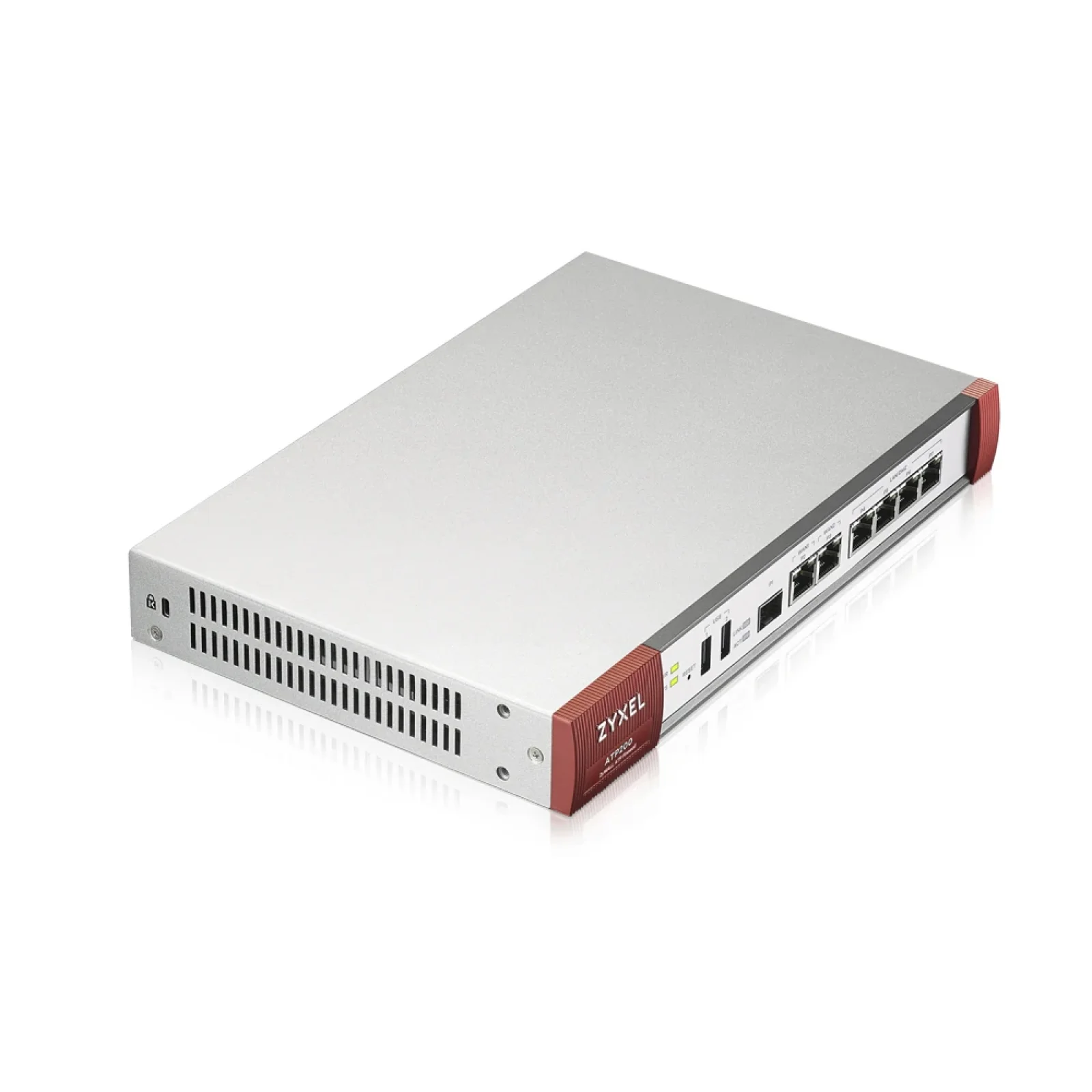 Міжмережевий екран ZYXEL ZyWALL ATP200 (ATP200-EU0102F) (2xGE WAN, 4xGE LAN/DMZ, 1хSFP, 2xUSB3.0, AP Controller (8/40), Sandbox и Botnet Filter, з підпискою Gold на 1 рік (повний UTM-функціонал, SecuReporter та управління 40 AP) UA