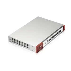 Міжмережевий екран ZYXEL ZyWALL ATP200 (ATP200-EU0102F) (2xGE WAN, 4xGE LAN/DMZ, 1хSFP, 2xUSB3.0, AP Controller (8/40), Sandbox и Botnet Filter, з підпискою Gold на 1 рік (повний UTM-функціонал, SecuReporter та управління 40 AP) UA
