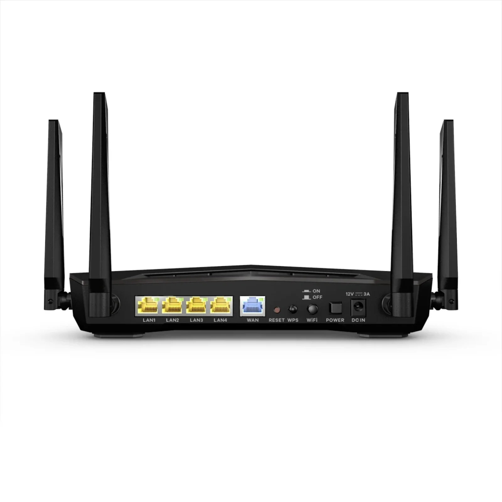 Бездротовий маршрутизатор ZYXEL ARMOR Z2 (NBG6817-EU0101F) (AC2600, 1xGE WAN, 4xGE LAN, MU-MIMO, 1xUSB3.0, 1xUSB2.0, 4 антени) UA