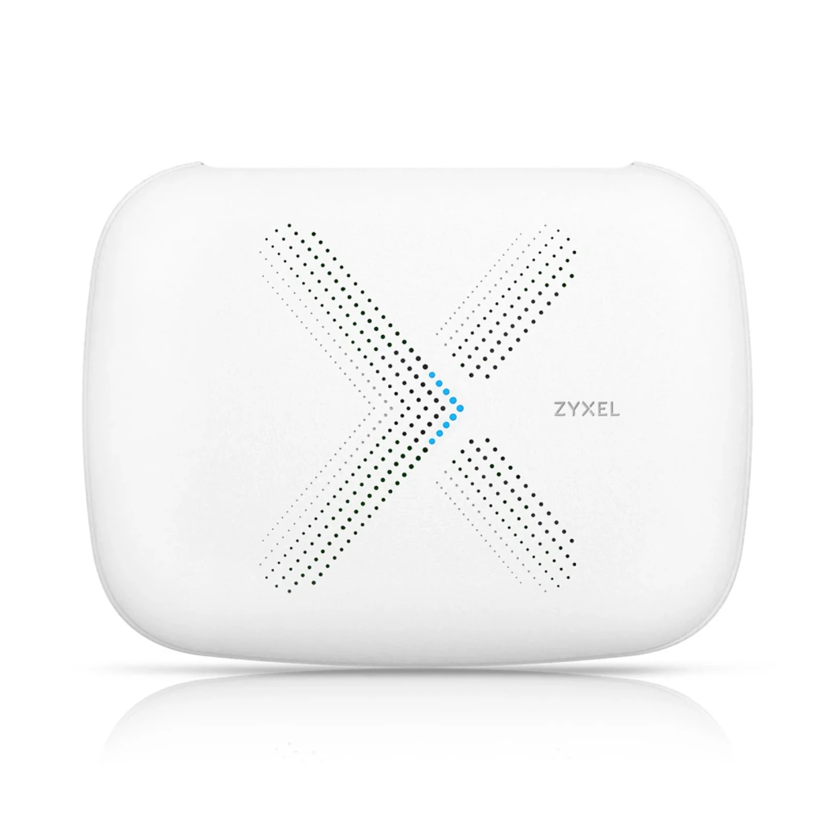Mesh Wi-Fi маршрутизатор ZYXEL Multy X (WSQ50-EU0101F) (AC3000, 3xGE LAN, 1хGE WAN, Tri-band, MU-MIMO, 1xUSB, BLE 4.1, 9 антен, Amazon Alexa) UA