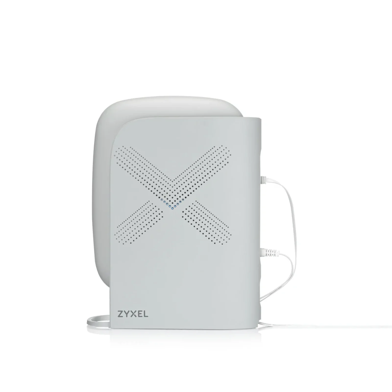Комплект з двох Mesh Wi-Fi маршрутизаторів ZYXEL Multy Plus (WSQ60-EU0201F) (AC3000, 3xGE LAN, 1хGE WAN, Tri-band, 1xUSB, 9 антен, Captive Portail, 1 год подписки AiShield) UA