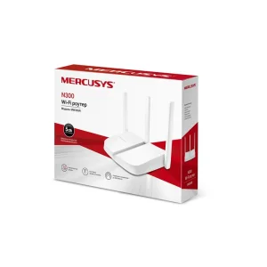 Бездротовий маршрутизатор Mercusys MW305R V2 (N300, 1хFE Wan, 4хFE LAN, 3 антени) UA