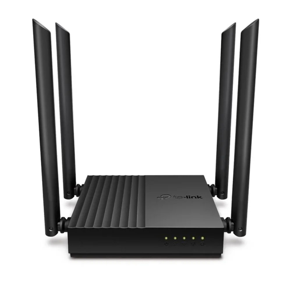 Беспроводной маршрутизатор TP-Link Archer C64 (AC1200, 1хGE Wan, 4хGE LAN, MU-MIMO, Mesh, Smart Connect, 4 внешние антенны)_EU, Archer C64_EU UA