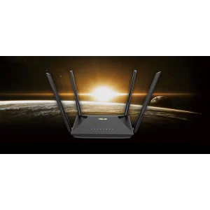 Бездротовий маршрутизатор Asus RT-AX53U (AX1800, WiFi 6, 1xGE WAN, 3xGE LAN, 1xUSB, MU-MIMO, Beamforming, OFDMA, 4 зовнішні антени) UA
