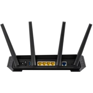 Бездротовий маршрутизатор Asus ROG STRIX GS-AX5400 (AX5400, WiFi 6, 1xGE WAN, 4xGE LAN, 1xUSB 3.2, підтримка 3G/4G-модема, OFDMA, AiMesh, AURA RGB, 6 зовнішні антени) UA