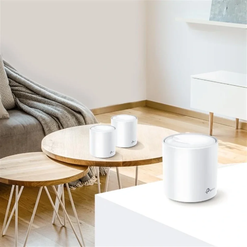 WiFi Mesh система TP-Link Deco X60 2-pack (AX3000 1xGE LAN 1xGE WAN MU-MIMO OFDMA MESH), DECO-X60-2-PACK UA
