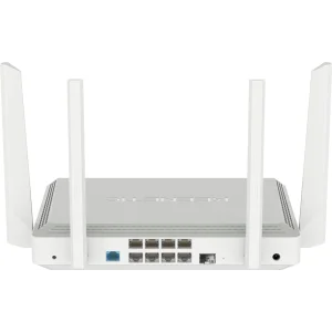 Бездротовий маршрутизатор KEENETIC Peak (KN-2710) (AC2600, 9хGE, 1xSFP, 1хUSB2.0, 1xUSB3.0, MESH, 4 антени) UA