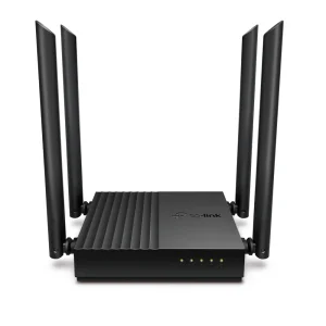 Беспроводной маршрутизатор TP-Link Archer A64 (AC1200, 1хGE Wan, 4хGE LAN, MU-MIMO, Smart Connect, 4 внешние антенны) UA