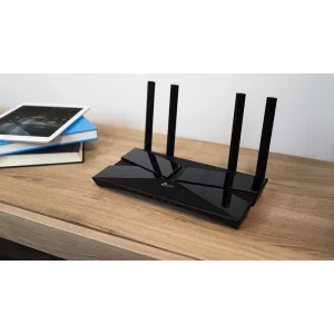 Бездротовий маршрутизатор TP-Link Archer AX1500 (AX1500, Wi-Fi 6, 1хGE WAN, 4хGE LAN, MU-MIMO, Beamforming, 4 антени зовнішніх) UA
