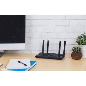 Бездротовий маршрутизатор TP-Link Archer AX1500 (AX1500, Wi-Fi 6, 1хGE WAN, 4хGE LAN, MU-MIMO, Beamforming, 4 антени зовнішніх) UA