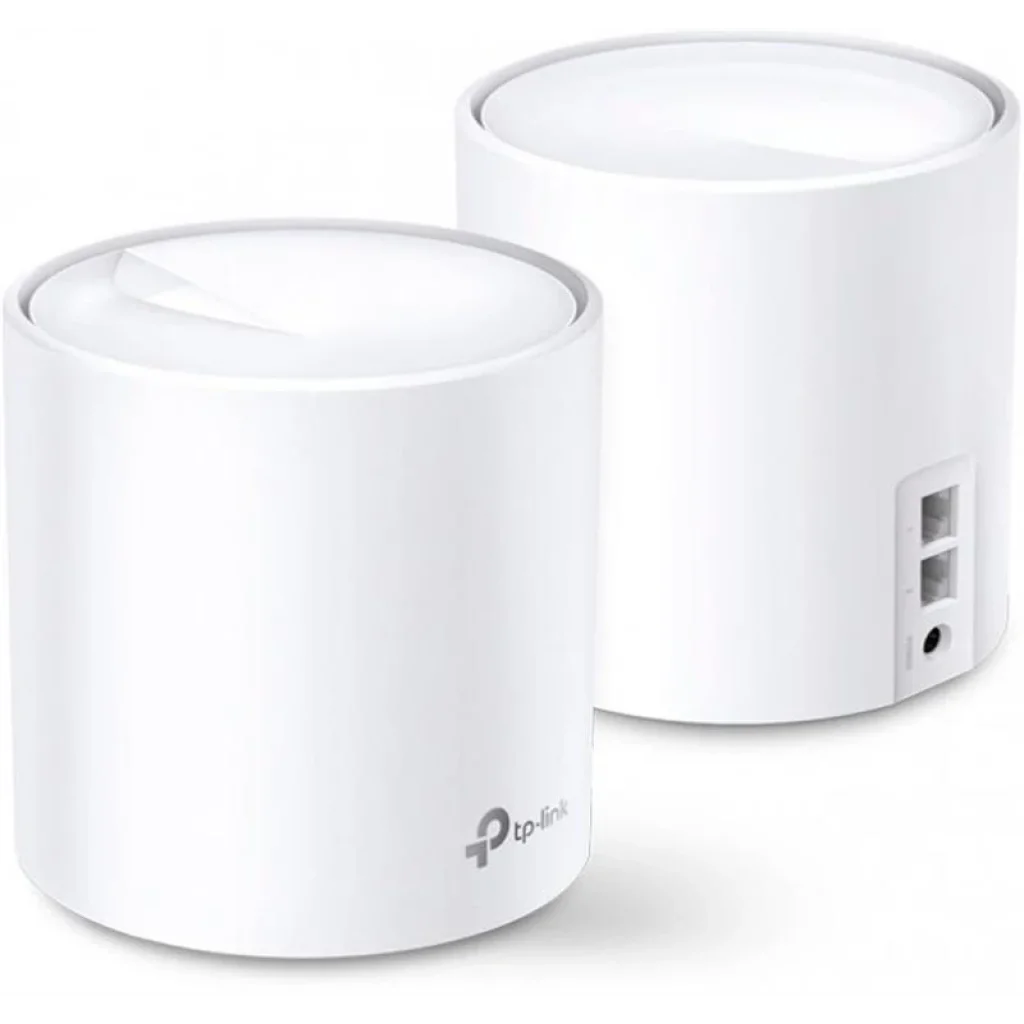 WiFi Mesh система TP-Link Deco X20 2-pack (AX1800 1xGE LAN 1xGE WAN MU-MIMO OFDMA MESH), DECO-X20-2-PACK UA