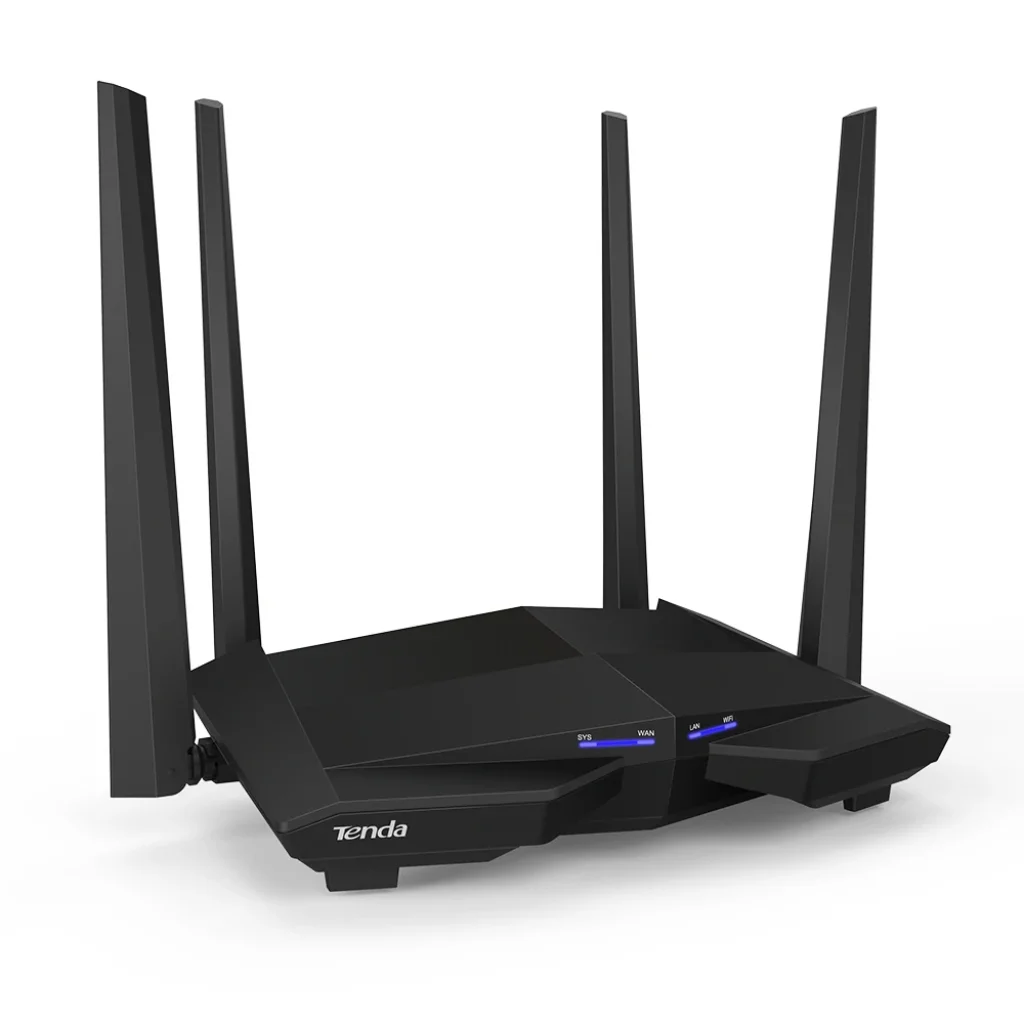 Бездротовий маршрутизатор Tenda AC10 (AC1200, 4x1GE LAN, 1x1GE WAN, 4x5dBi антени), AC-10 UA