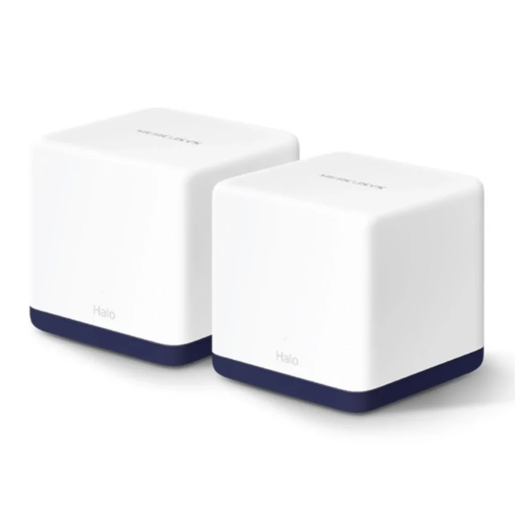 Бездротовий маршрутизатор Mercusys Halo H50G(2-pack) (AC1900, 3хGE WAN/LAN, Beamforming, MESH, 2-pack) UA