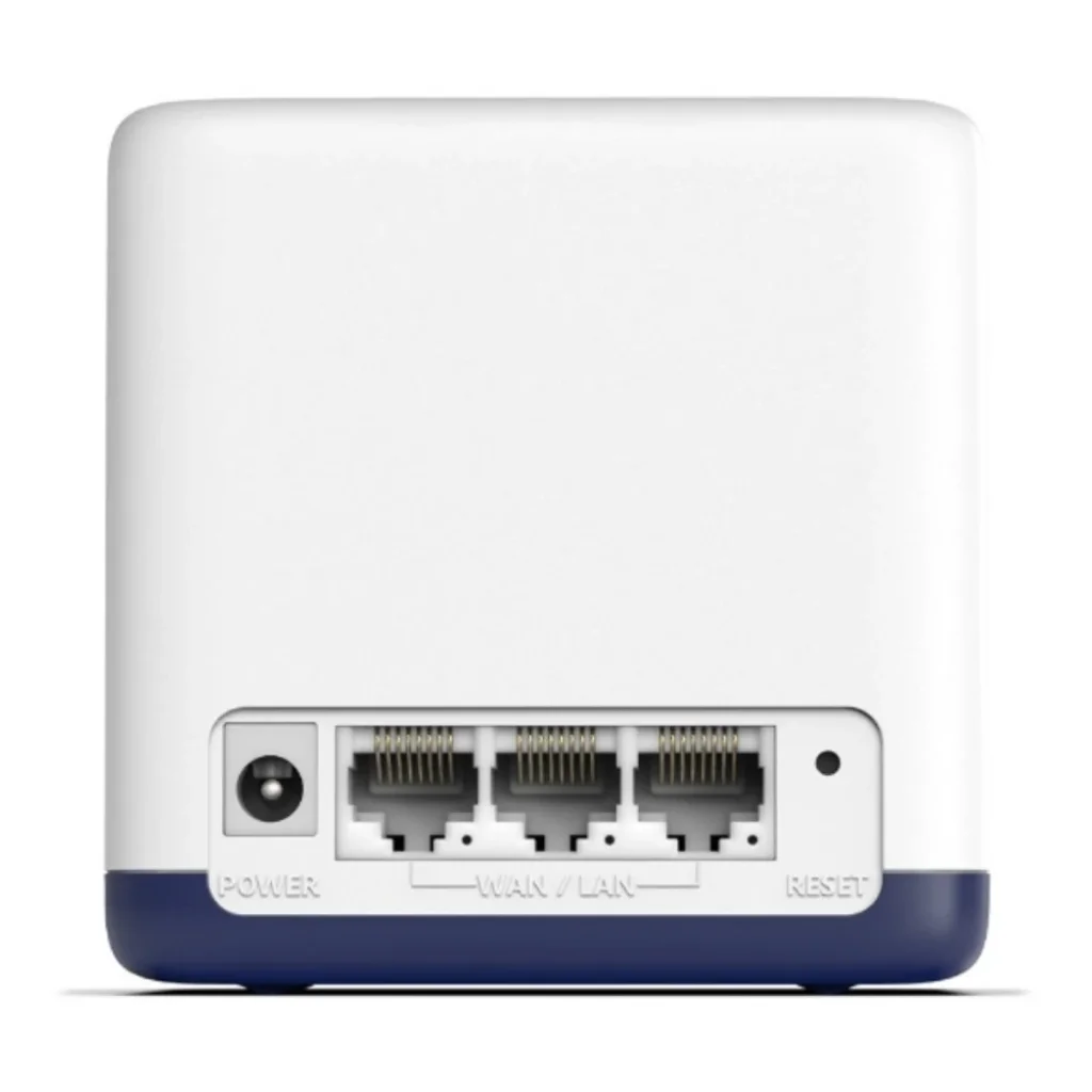 Бездротовий маршрутизатор Mercusys Halo H50G(2-pack) (AC1900, 3хGE WAN/LAN, Beamforming, MESH, 2-pack) UA