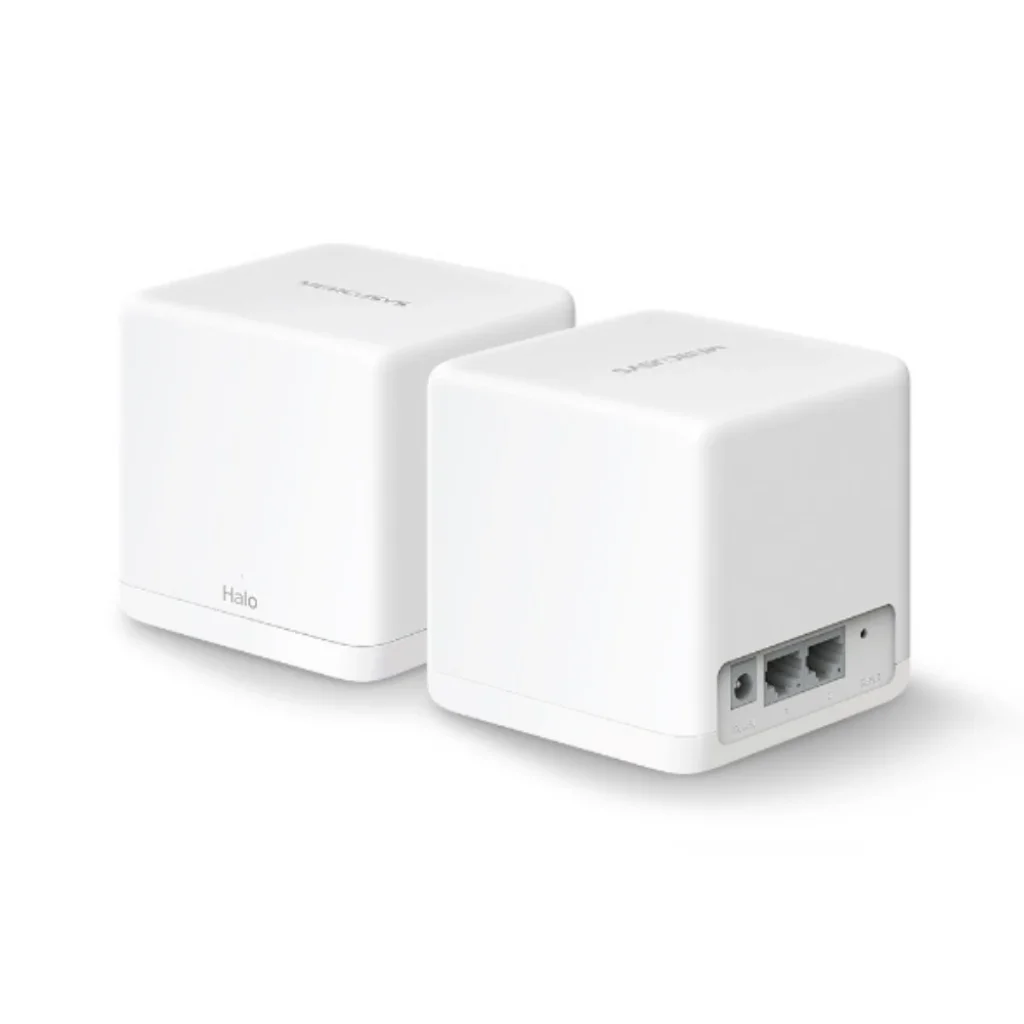 Бездротовий маршрутизатор Mercusys Halo H30G(2-pack) (AC1300, 2хGE WAN/LAN, Beamforming, MESH, 2-pack) UA